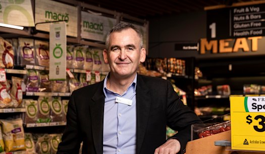 Woolworths CEO Brad Banducci.