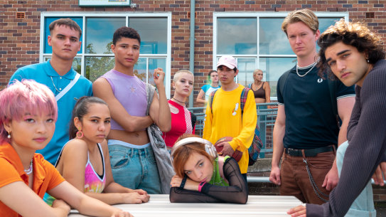 The new and updated cast of Heartbreak High.