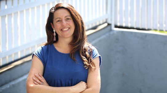 Scientist Dr Melina Georgousakis who has commented on society’s avesrsion to speak openly on salaries and money. Sydney. January 17, 2022. Photograph by James Alcock/SMH