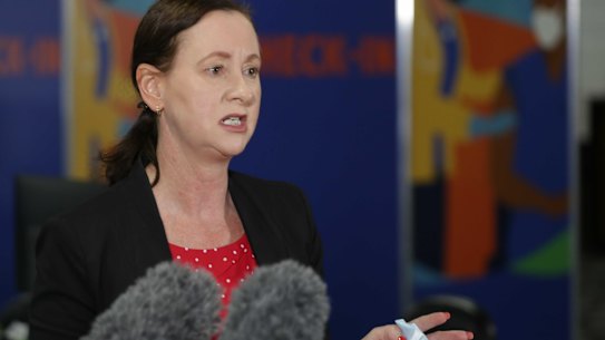 Queensland Health Minister Yvette D’Ath says a new system will be used to ensure people in home quarantine do not leave the premises.