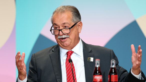 Andrew Liveris, president of the Brisbane 2032 Organising Committee.