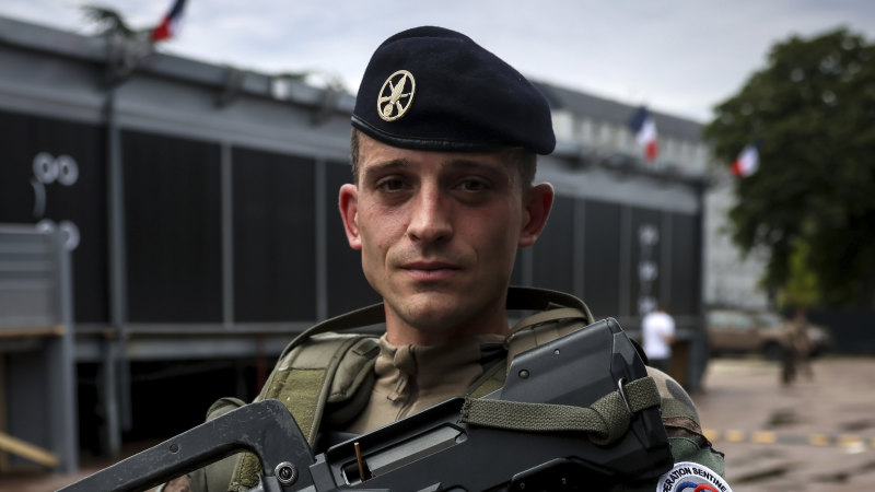 Attacker stabs, wounds French soldier patrolling Paris ahead of Olympics