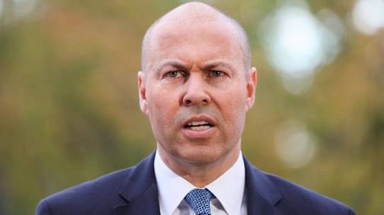 Treasurer Josh Frydenberg.