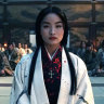 Anna Sawai as the translator Mariko in Shogun.