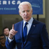 Biden banks on $US3.6 trillion tax hike for the rich