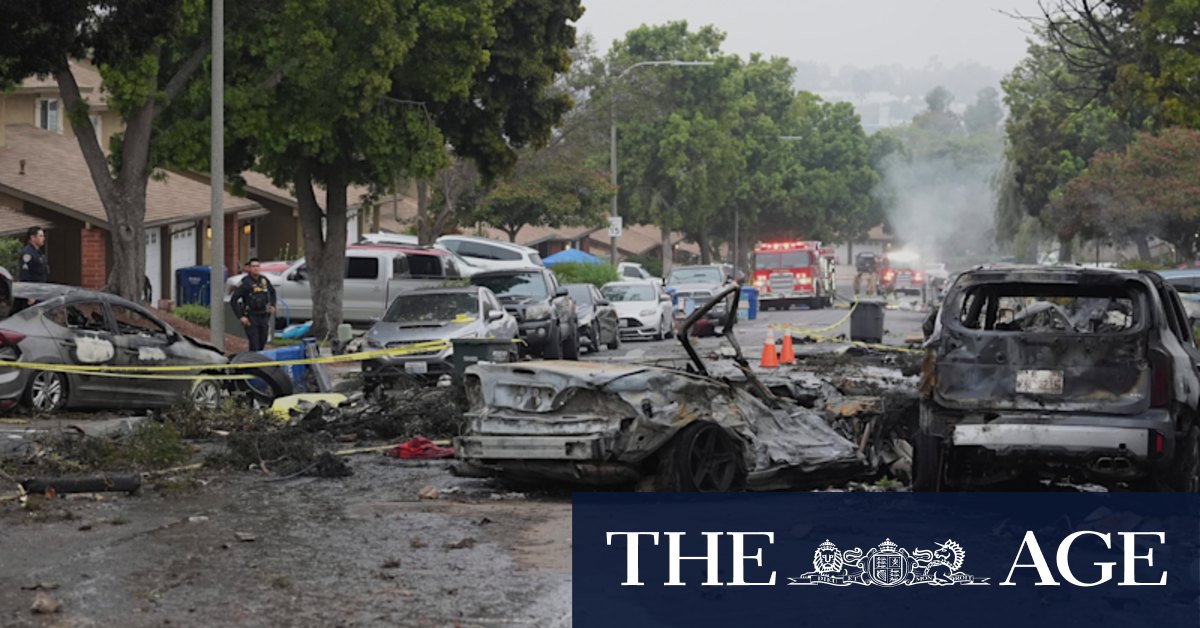 Tragic Plane Crash in San Diego Military Housing Claims Lives