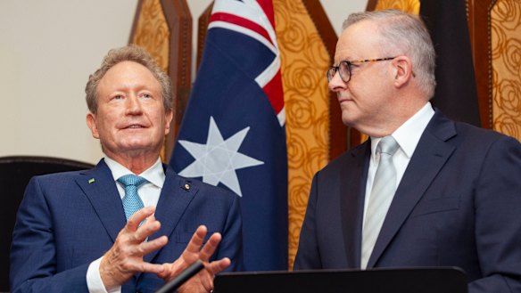 Andrew “Twiggy” Forrest labelled national security “a distraction” from Australia’s trade with China.