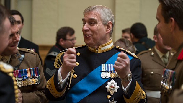 May never be seen in uniform again: Prince Andrew’s military affiliations and royal patronages have been returned to the Queen. 