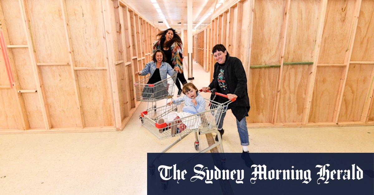 Check-out chic: Coburg Coles is being converted into an artists' studio - Vimarsana News