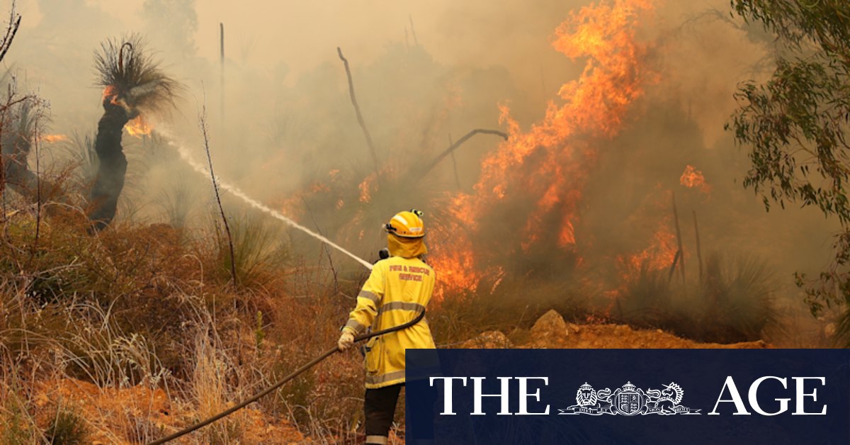 Anxious wait for Perth suburbs in fire's path as wind fans massive front - Vimarsana News