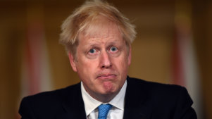 Britain’s former PM Boris Johnson.
