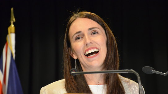 NZ Prime Minister Jacinda Ardern.