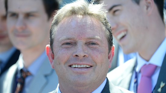 Robbie Laing is hoping to appease Racing Victoria in an attempt to regain his training licence.