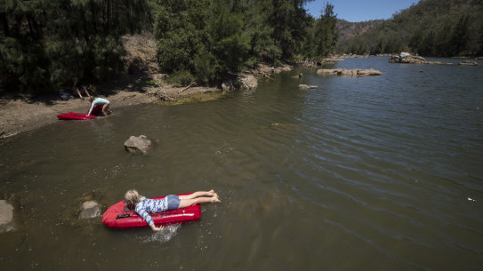 Warragamba Dam wall raising will flood out some of these areas.
