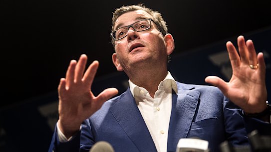 Victorian Premier Daniel Andrews says football is a big and important part of the community but fears there is some way to go before social distancing and isolation measures can be eased. 