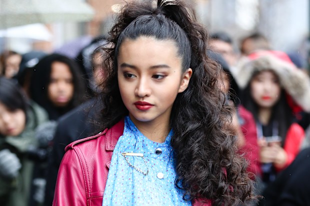 Mitsuki Kimura, aka Koki, at the Coach 1941 show during New York Fashion Week on February 11, 2020 in New York City.