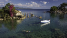 The calm turquoise waters of Lake Malawi are perfect for swimming and snorkelling. 