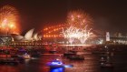 Sydney's New Year's Eve fireworks at the start of this year.