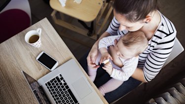 So many grandparents - like Richard Glover - are getting to know their grandchildren via videolink.