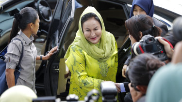 Rosmah, wife of former Malaysian PM Najib, charged with money 