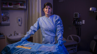 Circuit breaker: Dr Maria Nittis heads up the forensic medical unit at Blacktown Hospital in Sydney's west.