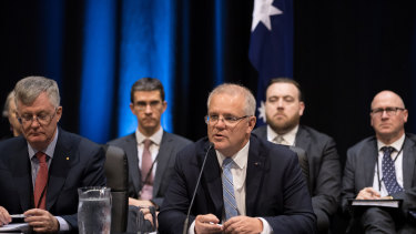 Prime Minister Scott Morrison wants to fast-track a ban on domestic waste exports. 