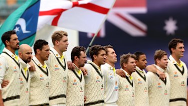 Australia before the fifth Test. 