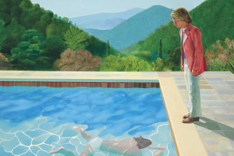 David Hockney’s 1972 Portrait of an Artist (Pool with Two Figures).