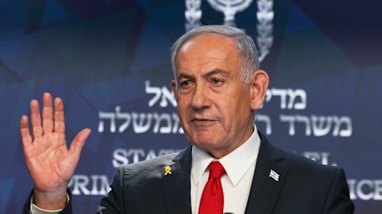 Israel Prime Minister Benjamin Netanyahu.