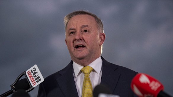Anthony Albanese says he will focus on "creating wealth, not just redistributing wealth".