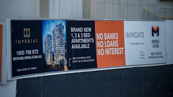 Merhis is the developer behind the Imperial apartment complex in Parramatta.