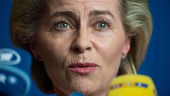 Germany Defence Minister Ursula von der Leyen.