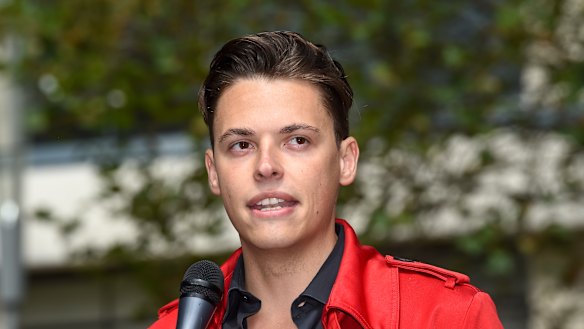 Former Labor candidate for Melbourne Luke Creasey.