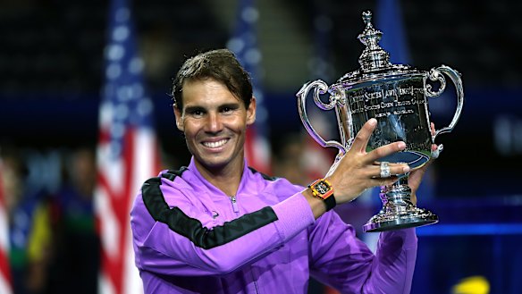Nadal's US Open victory has brought him within one title of Federer's all-time mark.