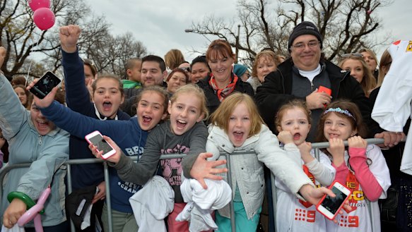 Some of The Block's open-for-inspection events in Melbourne attracted 20,000 people.