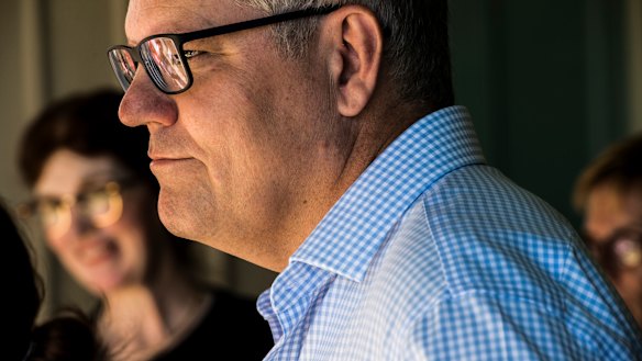 Prime Minister Scott Morrison on Sunday. 