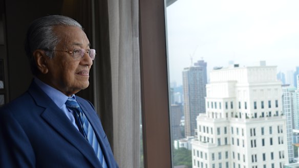 Mahathir Mohamad, who is in Bangkok for ASEAN and East Asia summit meetings, says Australia will be more Asian than European one day.