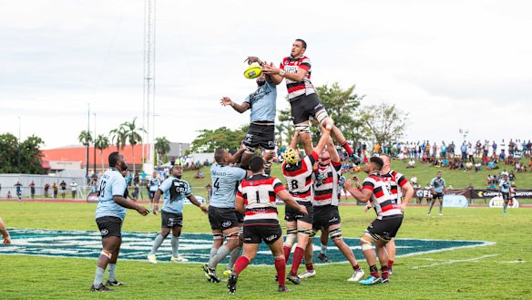 The Canberra Vikings fell against the Fijian Drua on Saturday. 