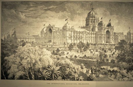 The Exhibition Building in 1880