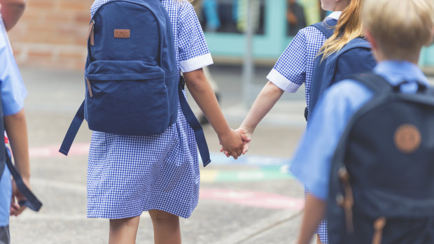 Children in NSW and Victoria are more likely to be held back one year, with the trend for boys to be held back more strong in Queensland.