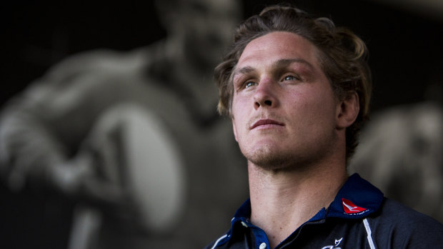 Five more years: Michael Hooper will remain a Waratah and Wallaby until the end of 2023.