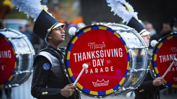 The 91st Macy's Thanksgiving Day Parade.