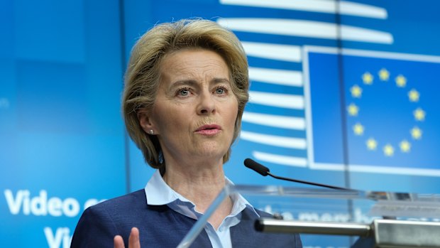 European Commission President Ursula von der Leyen.