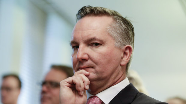 Chris Bowen is championing Labor's small business policies. 