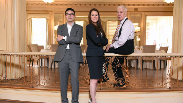 Mohan Du, Emma Yee and Peter Rowland are diversifying the Rowland brand.  
