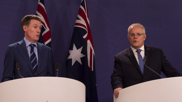 Prime Minister Scott Morrison and Attorney-General Christian Porter announced the updated draft in December.