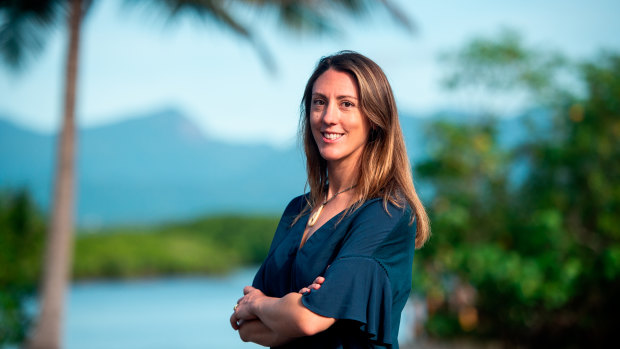 Emma Camp in Port Douglas, Queensland. She has been fascinated by corals since she was seven years old.