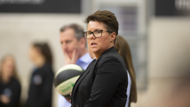 Capitals assistant coach Bec Goddard has brought football's physicality to the basketball court.
