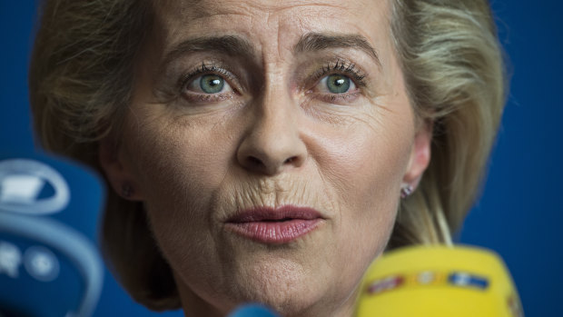 Germany Defence Minister Ursula von der Leyen.