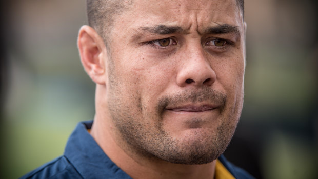 Jarryd Hayne has been charged by police. 
